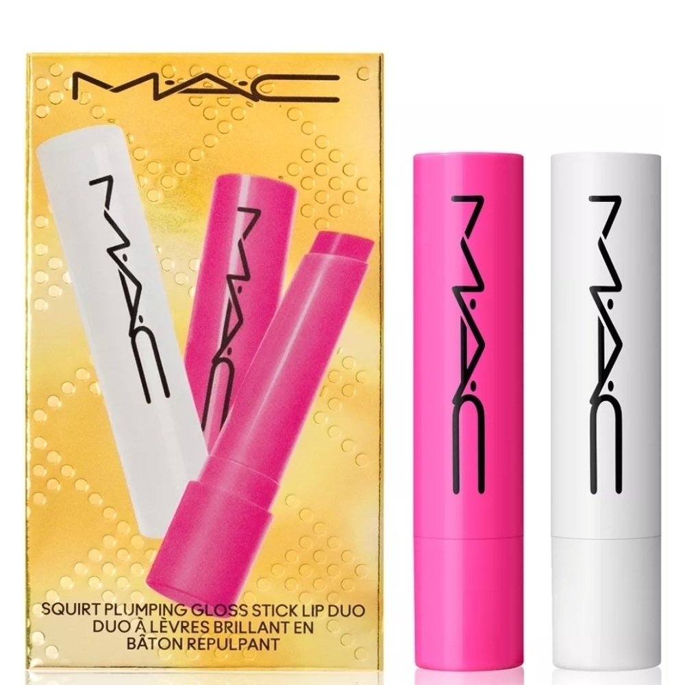 MAC Cosmetics Squirt Plumping Gloss Stick Duo - Clear & Amped